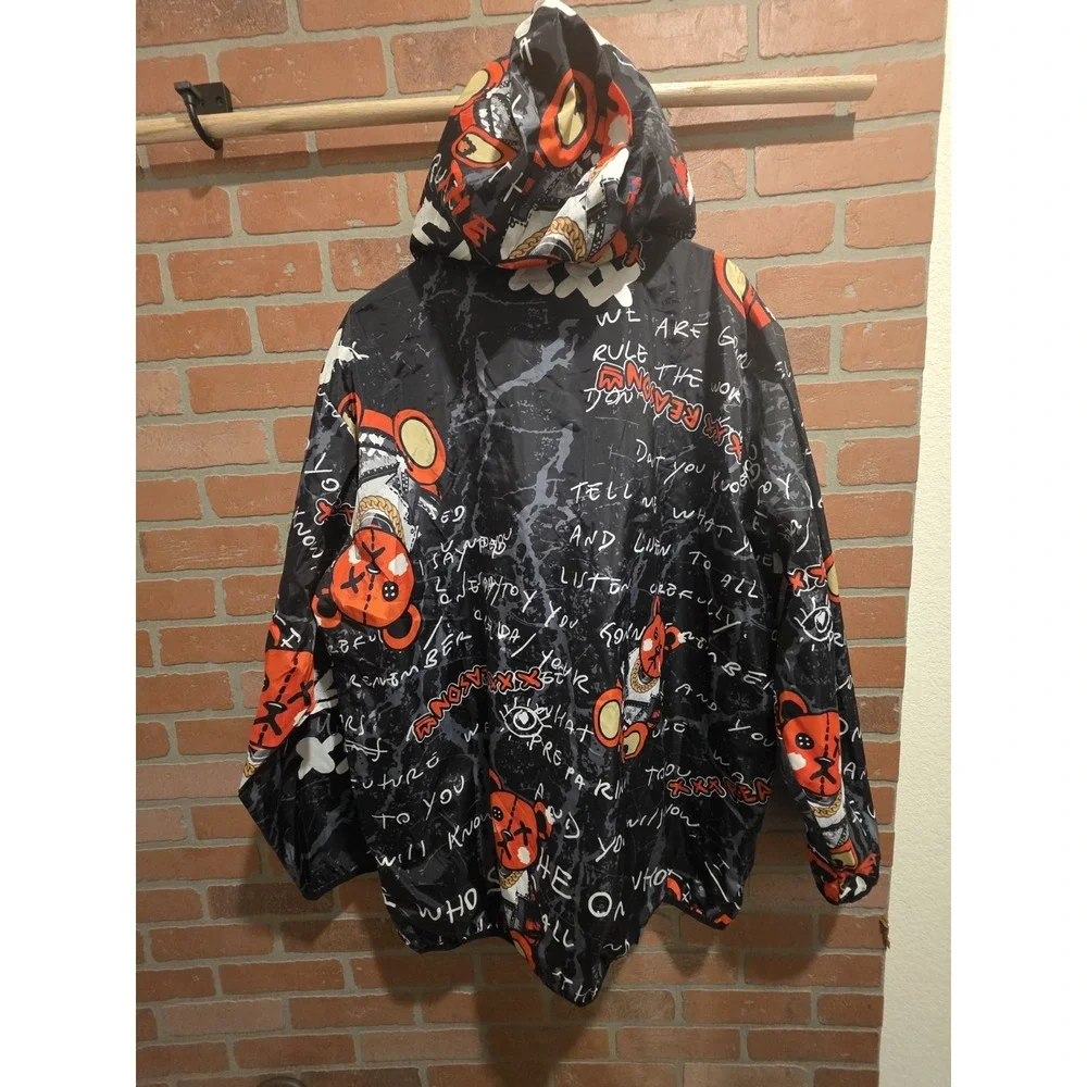 Reason Men's Windbreaker Size 3XL Jacket  New With Tag XO TEDDY ANORAk Sku89